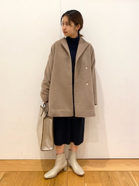 emariさん（レディース・152cm）の冬コーディネート