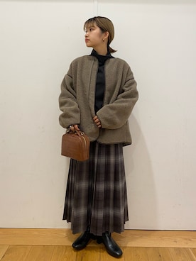 emariさん（レディース・152cm）の秋コーディネート