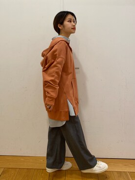 emariさん（レディース・152cm）の冬コーディネート