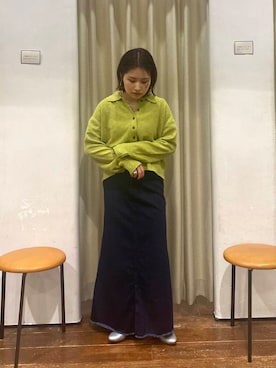 「低身長×ストレート」｜emariさん（レディース・152cm）の冬コーディネート