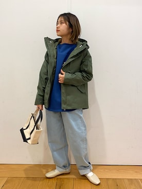 emariさん（レディース・152cm）の冬コーディネート