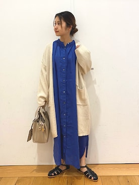 emariさん（レディース・152cm）の春コーディネート