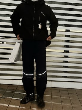 「GOLDWIN（ゴールドウィン）のアイテム（ジャケット/アウター）」を使った、タイガさん（メンズ・175cm）の冬コーディネート