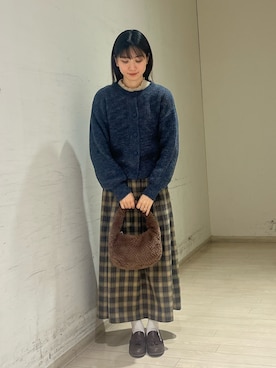 nanaさん（レディース・160cm）の冬コーディネート