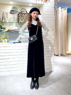 rionさん（レディース・152cm）の冬コーディネート