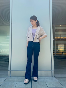 rionさん（レディース・153cm）の夏コーディネート