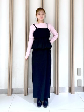 rionさん（レディース・152cm）の冬コーディネート