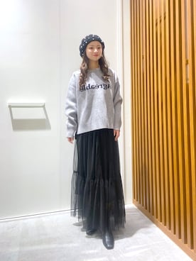 rionさん（レディース・152cm）の冬コーディネート