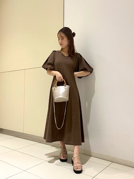 rionさん（レディース・153cm）の夏コーディネート