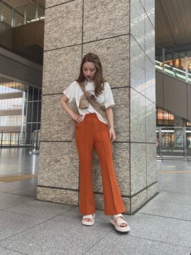 rionさん（レディース・153cm）の夏コーディネート