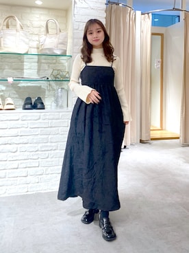 rionさん（レディース・152cm）の冬コーディネート