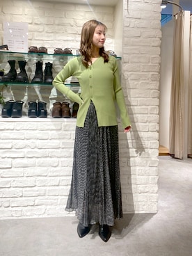 rionさん（レディース・152cm）の冬コーディネート