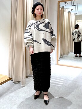 「FREE'S MART（フリーズマート）のアイテム（パンプス）」を使った、rionさん（レディース・152cm）の春コーディネート
