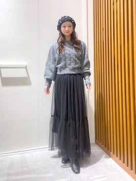 rionさん（レディース・152cm）の冬コーディネート