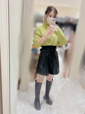 かずきちさん（レディース・154cm）の秋コーディネート