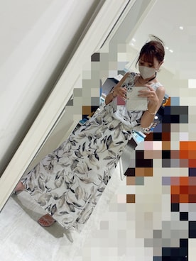 「GORGE（ゴージ）のアイテム（ワンピース/ドレス）」を使った、かずきちさん（レディース・154cm）の夏コーディネート