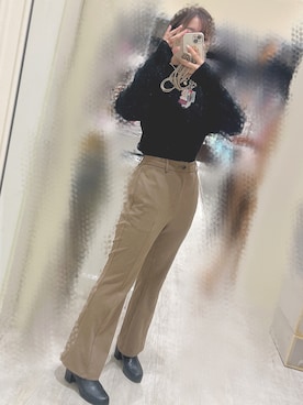 かずきちさん（レディース・154cm）の冬コーディネート