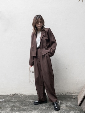 wenさん（レディース・155cm）の秋コーディネート