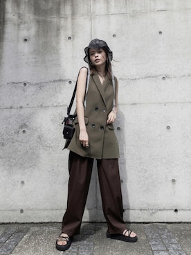 wenさん（レディース・155cm）の夏コーディネート