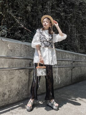 wenさん（レディース・155cm）の夏コーディネート