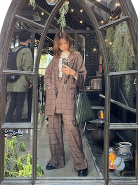 wenさん（レディース・155cm）の秋コーディネート