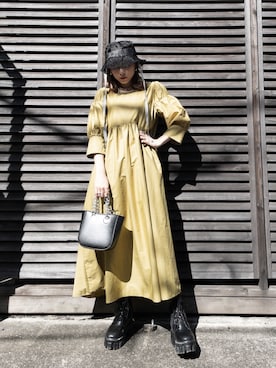 「mikke（ミッケ）のアイテム」を使った、wenさん（レディース・155cm）の秋コーディネート