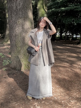 wenさん（レディース・155cm）の秋コーディネート