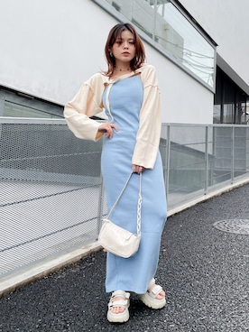 「WEGO（ウィゴー）のアイテム（シューズ）」を使った、wenさん（レディース・155cm）の春コーディネート