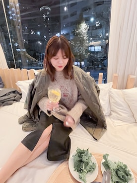 wenさん（レディース・155cm）の冬コーディネート