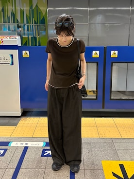 𝗬𝘂𝗻𝗮さん（レディース・160cm）の夏コーディネート