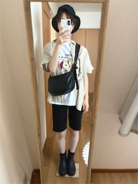 「アイテム（レインシューズ）」を使った、mashuさん（骨格ウェーブ・レディース・164cm）の秋コーディネート