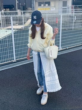 「SNIDEL（スナイデル）のアイテム（ワンピース/ドレス）」を使った、はるさん（レディース・158cm）の春コーディネート