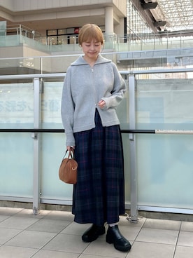 かみやまさん（レディース・160cm）の秋コーディネート