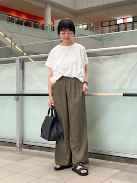 かみやまさん（レディース・160cm）の夏コーディネート