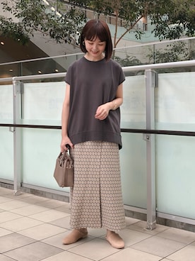 かみやまさん（レディース・160cm）の秋コーディネート