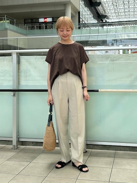 かみやまさん（レディース・160cm）の夏コーディネート