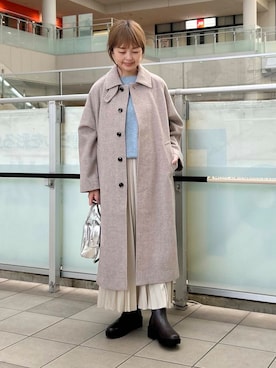 「doors」｜かみやまさん（レディース・160cm）の冬コーディネート