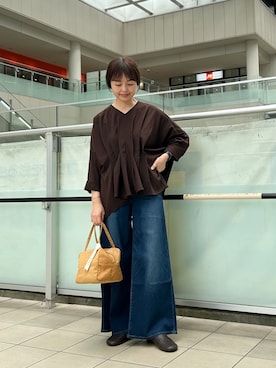 かみやまさん(レディース・160cm)の秋コーディネート