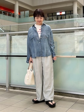 かみやまさん（レディース・160cm）の春コーディネート