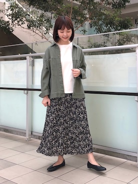かみやまさん(レディース・160cm)の秋コーディネート