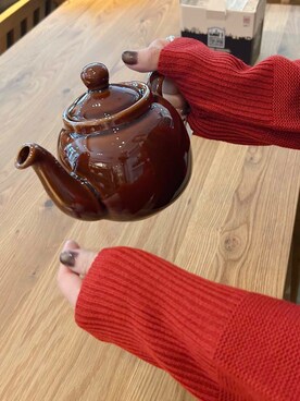 「アイテム（キッチンツール）」を使った、かみやまさん（レディース・160cm）の秋コーディネート