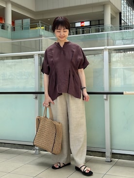 かみやまさん（レディース・160cm）の春コーディネート