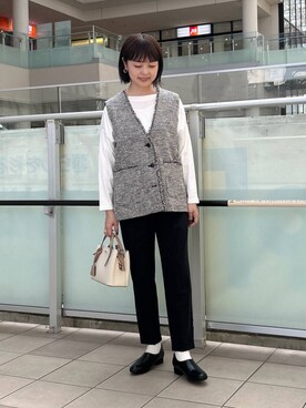 かみやまさん（レディース・160cm）の秋コーディネート