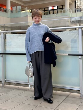 かみやまさん(レディース・160cm)の冬コーディネート