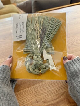「アイテム（インテリア）」を使った、かみやまさん（レディース・160cm）の冬コーディネート