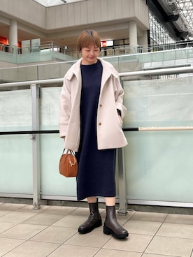 かみやまさん（レディース・160cm）の冬コーディネート