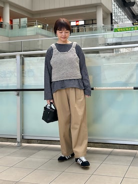 かみやまさん(レディース・160cm)の秋コーディネート