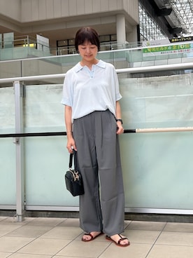 かみやまさん（レディース・160cm）の夏コーディネート