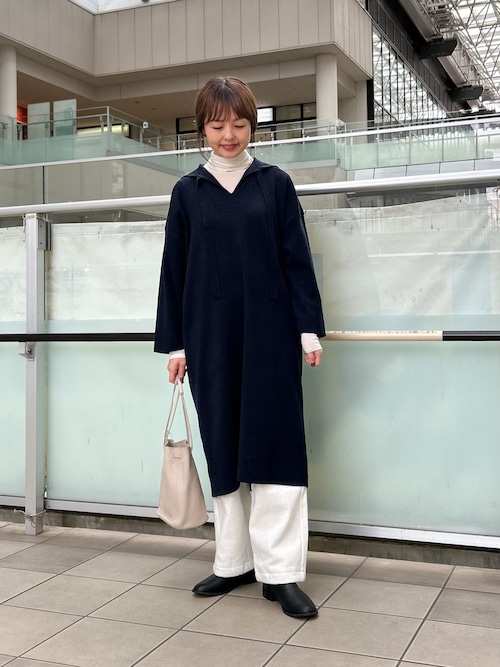 セール】FORK&SPOON セーラーカラーニットワンピース（ワンピース