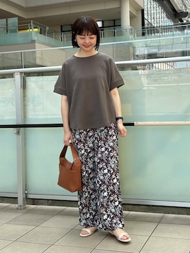 かみやまさん(レディース・160cm)の夏コーディネート